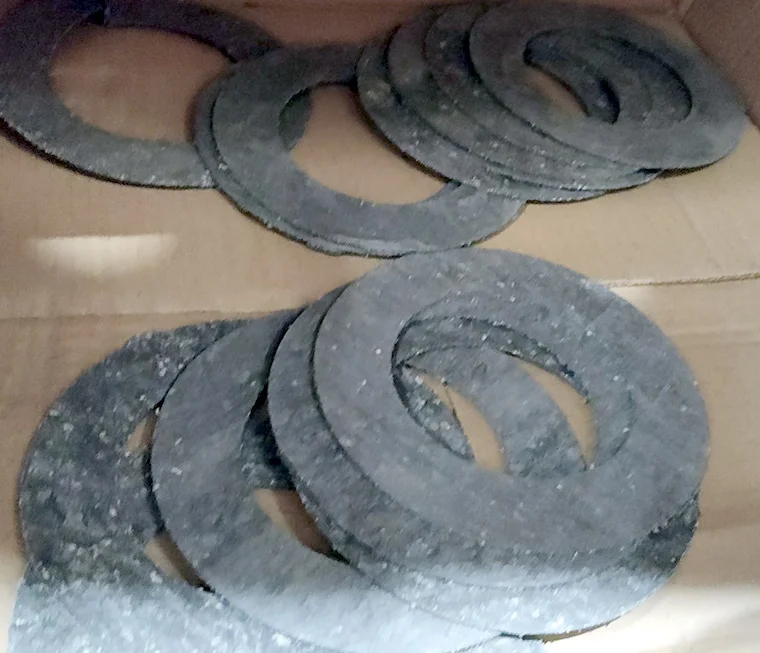 Прокладка паронитовая ПОН-Б Ду15 Ру10-40 исп. А фланцевая ГОСТ 15180-86, DN 15, 1/2 дюйма