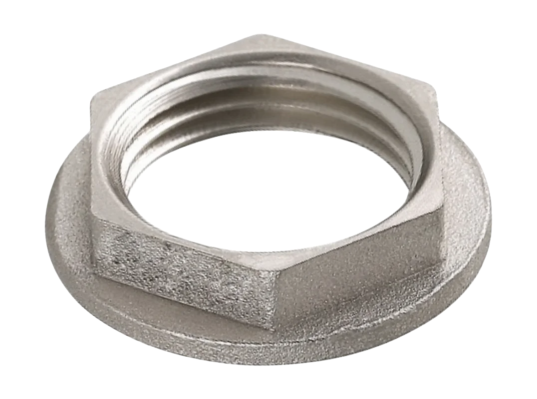 Контргайка латунь никель Ду 15 (1/2") ВР Valfex VF.655.N.012, DN 15, 1/2 дюйма