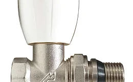 Вентиль ручной радиаторный прямой 1/2 MC THERMA Q