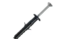 Дюбель-гвоздь 6х40 г/б грибовидный бортик