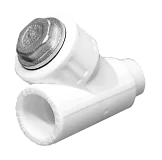 Фильтр PP-R сетчатый белый внутр/наруж пайка Дн 25х45гр VALFEX 10142025