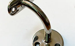 Пристенное крепление 50.8 KM1001 зеркало AISI 304 (08Х18Н10),