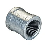 Муфта прямая чугун оц Ду 20 (3/4") ВР, DN 20, 3/4 дюйма