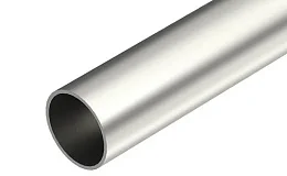Трубы нержавеющие электросварные ЭСВ 38х2 матовая EN 10217-7, длина 6 м, марка AISI 304 (08Х18Н10)