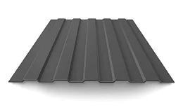 Профнастил окрашенный 0.5х1150х2000 RAL 7024 уценка С8