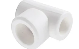 Тройник PP-R переходной белый внутренняя пайка Дн 20х25х20 VALFEX 10202520