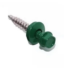 Саморез кровельный 5.5х19 RAL 6029 по металлу