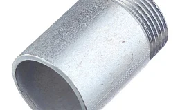 Резьба стальная удлиненная оцинк Ду50 L=70мм из труб по ГОСТ 3262-75, DN 50
