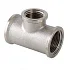 Тройник латунь никель переходной Ду 25х20х25 (1"х3/4"х1") ВР VALFEX VF.750.N.100.034.100, DN 25, 1 дюйм