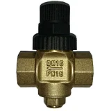 Регулятор давл поршн лат РДП 21Б7р Ду 20 Ру16 G3/4" ВР с вых под ман Пензапромарматура 02421000, DN 20, 3/4 дюйма