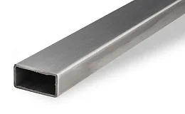 Трубы нержавеющие электросварные ЭСВ прямоугольные 60х30х2 шлиф имп ASTM A554, длина 6 м, марка AISI 430