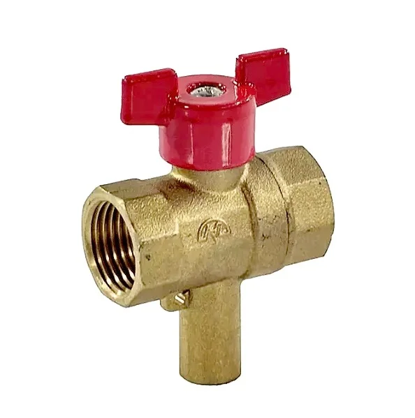 Кран д/термодатчика шаровой 11б27п(т)1 Ду 15 Ру16 ВР Пензапромарматура 01411011, DN 15, 1/2 дюйма