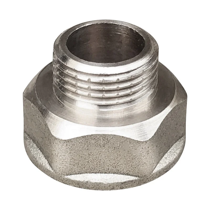 Переход латунь никель Ду 32х20 (1 1/4"х3/4") ВР/НР VALFEX VF.592.N.114.034, DN 32