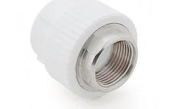 Муфта PP-R комбинированная под ключ белая ВР Дн 40x1 1/4" RTP (РосТурПласт) 10658