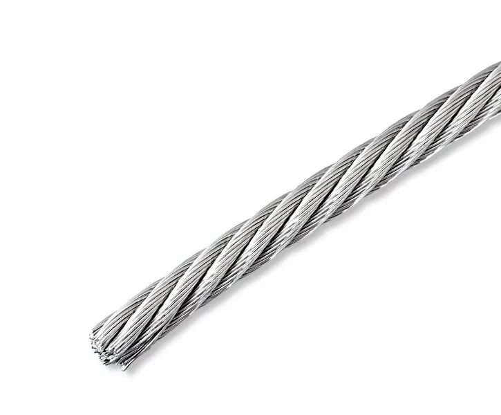 Трос DIN 3055, из нерж. стали А2 2,0мм (7х7) (250М)