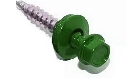 Саморез кровельный 4.8х38 RAL 6002 по дереву