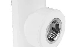 Тройник PP-R комбинированный белый ВР Дн 25х3/4" VALFEX 10127025