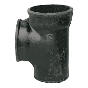 Тройник чугун канализационный Ду 50х50х90гр б/н прямой ГОСТ 6942-98, DN 50