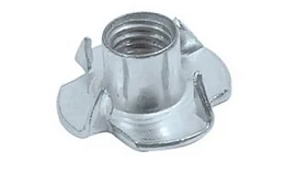 Гайка мебельная врезная 6 оцинк. DIN 1624