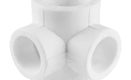 Крестовина PP-R 2-плоскостная белая внутренняя пайка Дн 32х25 VALFEX 10118132