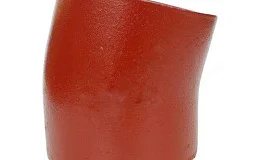 Отвод чугун SML Ду 50х15гр б/растр, DN 50