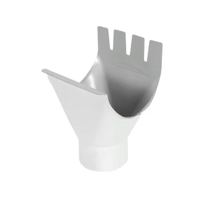 125/100 Воронка выпускная RAL9003