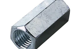 Гайка соединительная 8 оцинк. DIN 6334