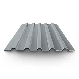 Профнастил окрашенный 0.45х1100 х длина под заказ RAL 7004 Россия С20