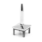 Наконечник палец AISI 304 40х40 облегченный, сварной (зеркало)