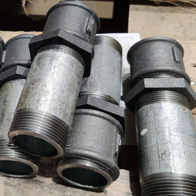 Сгон сталь оц Ду 32 L=130мм в комплекте ГОСТ 8969-75, DN 32