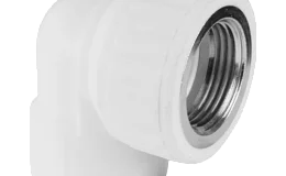 Угольник PP-R комбинированный белый ВР Дн 32х3/4" VALFEX 10125132