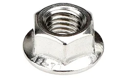 Гайка DIN 6923 с фланцем и насечками из нержавеющей стали А2-70 (AISI 304) M8 (500 штук)