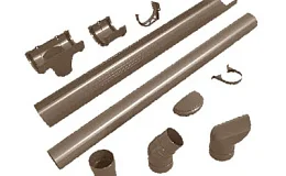 185/150 Труба водосточная D150 L1000мм цвет под заказ