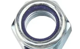 Гайка со стопорным кольцом 4 оцинк. DIN 985