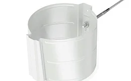 185/150 Держатель трубы D150 универсальный RAL9003