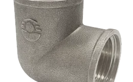 Угольник латунь никель Ду 15 (1/2") ВР/ВР Valfex VF.090.N.012, DN 15, 1/2 дюйма