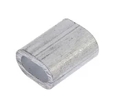 Зажим для стальных канатов 4 алюминиевый