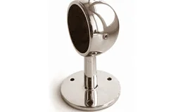 Пристенное крепление шаровидное, глухое AISI 304 50.8 зеркало