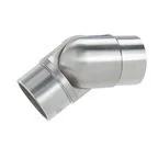 Отвод поручня регулируемый внутренний AISI 304 12x1 зеркало