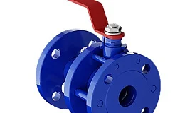 Кран шаровой разборный фланцевый 11с67п СФ.00.1 DN100 PN16 L=230 мм МАРШАЛ