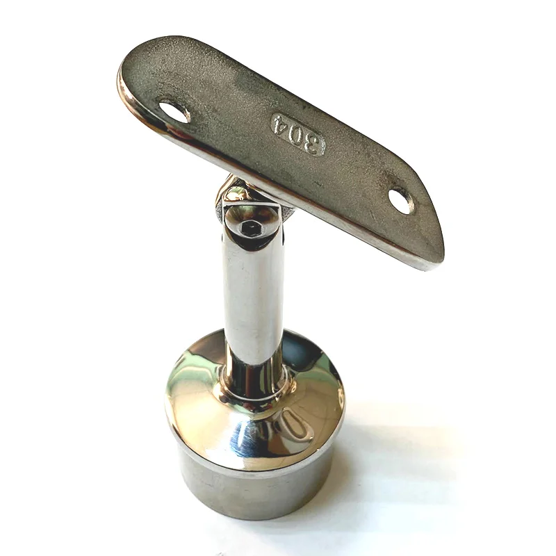 Наконечник регулируемый с ложементом AISI 304 38,1х38,1 зеркало