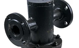 Грязевик вертикальный стальной Ду 40 Ру10 фланцевый, DN 40