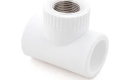 Тройник PP-R комбинированный белый ВР Дн 32x3/4" RTP (РосТурПласт) 10749