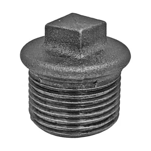 Заглушка чугун Ду 15 (1/2") НР, DN 15, 1/2 дюйма