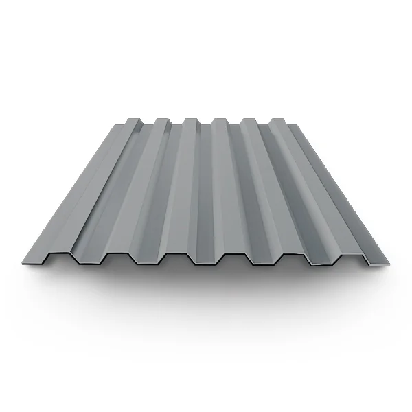 Профнастил окрашенный С21 0.45х1000 RAL 7004 длина под заказ