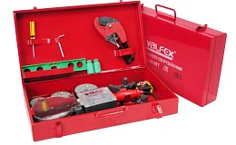 Аппарат сварочный для PP-R труб и фитинг 2,0 кВт Дн 50-110 в/к насадки 50-75мм VALFEX VWM-04 SET