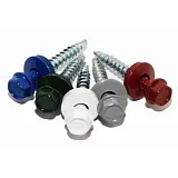 Саморез кровельный 5.5х25 RAL 8004 по металлу