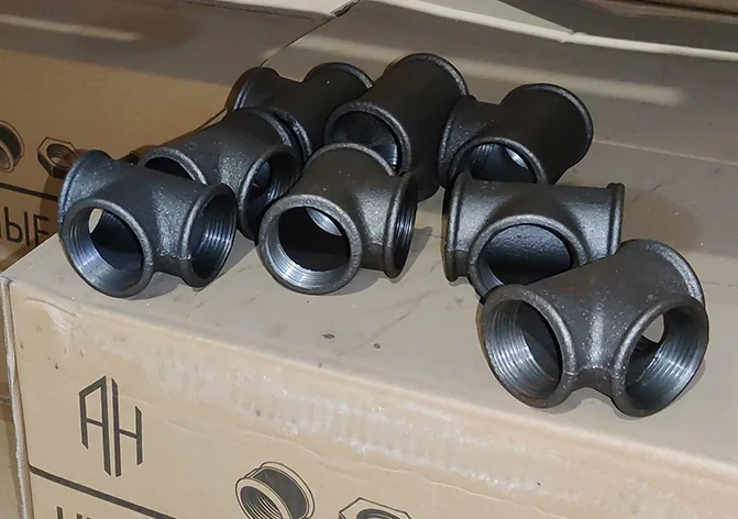 Тройник прямой чугун Ду 20 (3/4") ВР/ВР, DN 20, 3/4 дюйма