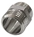 Ниппель латунь никель Ду 32 (1 1/4") НР VALFEX VF.582.N.114, DN 32