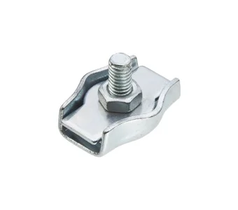 Зажим для стальных канатов одинарный SIMPLEX 2 оцинк.